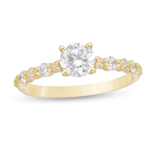 1 CT. T.w. Diamond Engagement Ring in 14K Gold