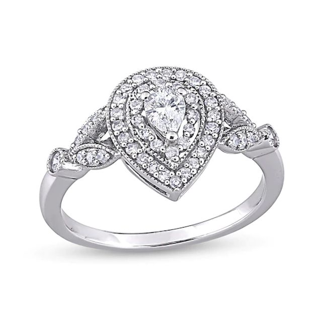 Zales 1 Ct. T.W. Princess-Cut Diamond Engagement Ring
