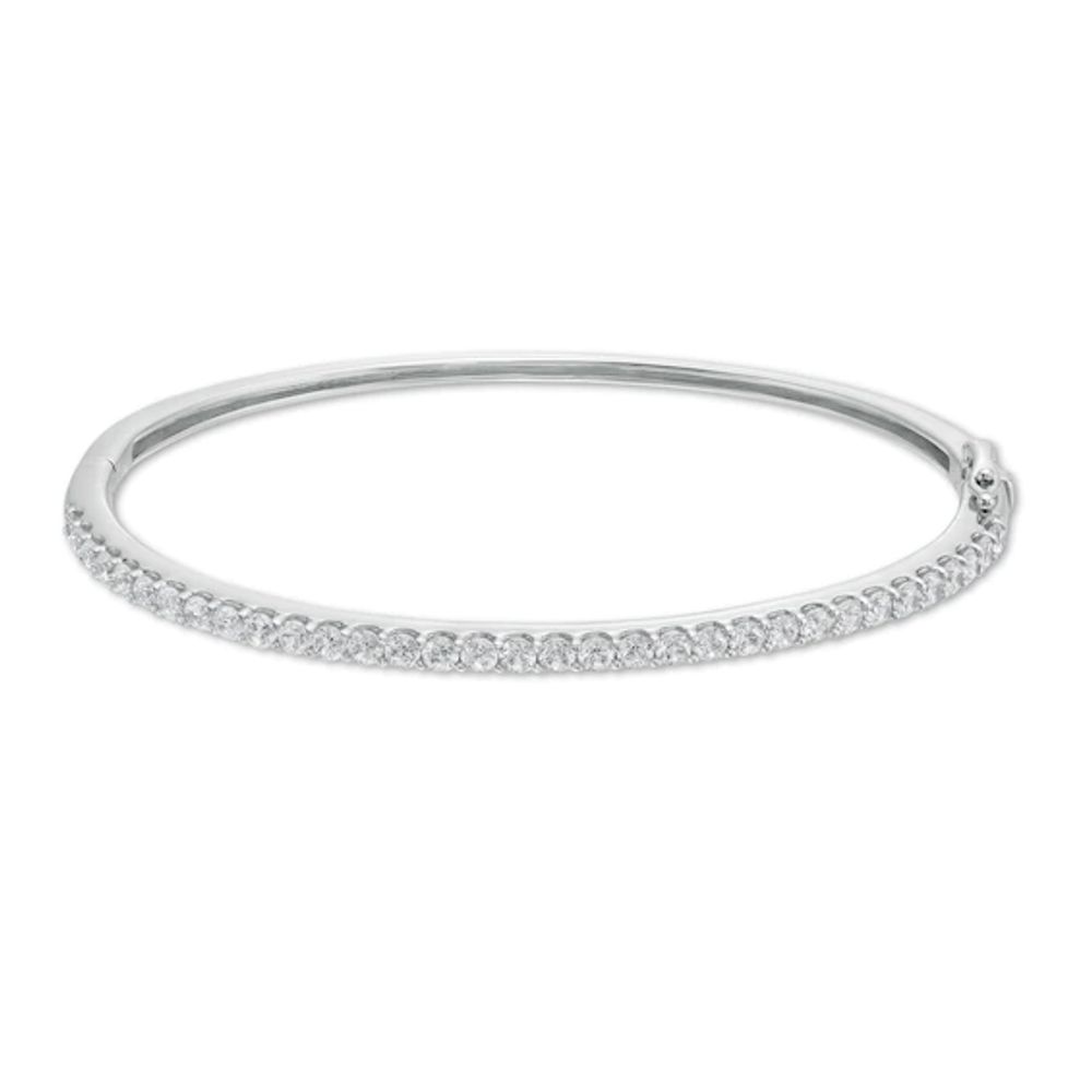 2 CT. T.w. Certified Lab-Created Diamond Bangle in 14K White Gold (F/Si2)