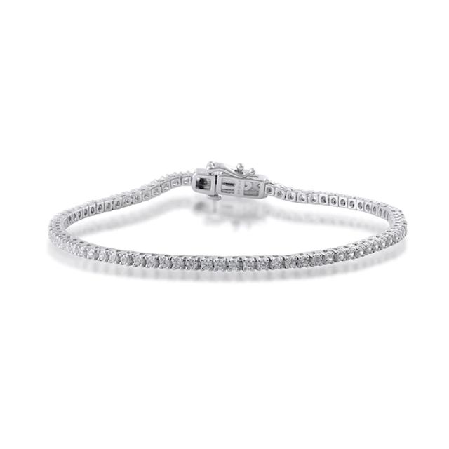2 CT. T.w. Certified Lab-Grown Diamond Tennis Bracelet in 14K White Gold (F/Si2)