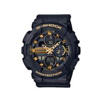 Ladies' Casio G-Shock Classic Black Resin Strap Watch (Model: Gmas140M-1A)