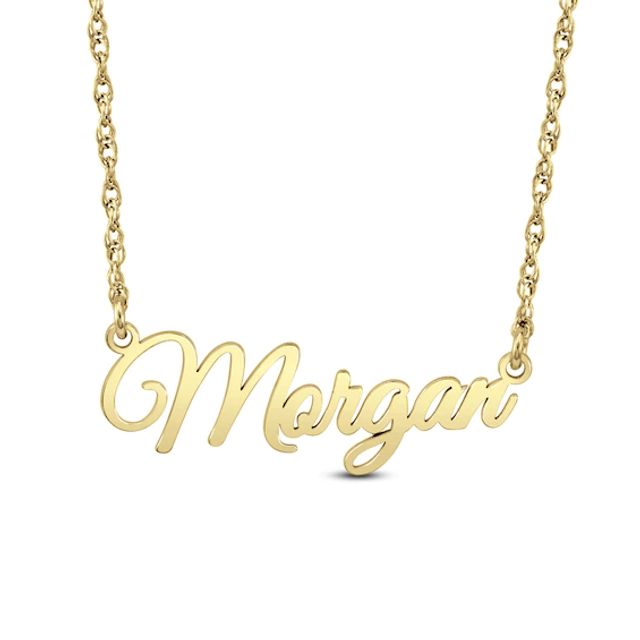 Script Name Necklace (1 Line)