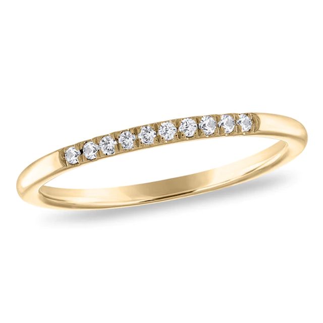 Tailor + Youâ¢ 1/6 CT. T.w. Diamond Stackable Band