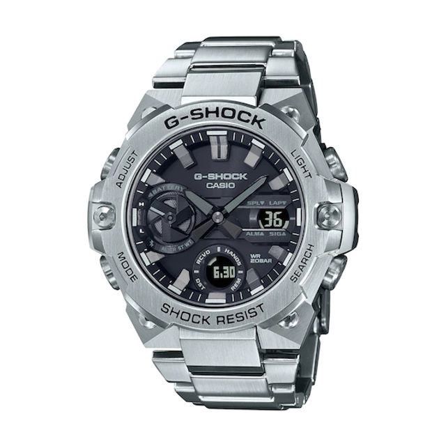 Men's Casio G-Shock G-Steel Watch with Black Dial (Model: Gstb400D-1A)