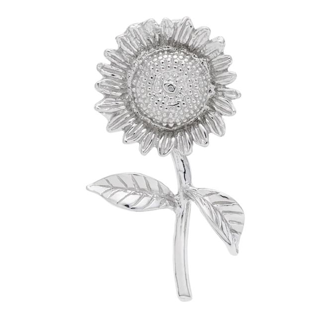 Rembrandt CharmsÂ® Sunflower in Sterling Silver