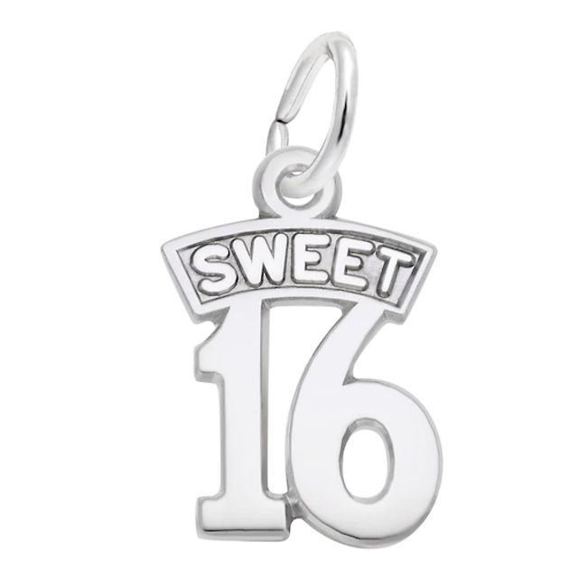 Rembrandt CharmsÂ® "Sweet 16" in Sterling Silver