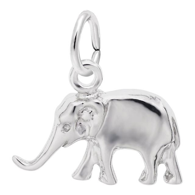 Rembrandt CharmsÂ® Elephant in Sterling Silver