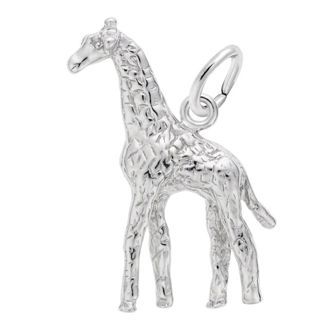 Rembrandt CharmsÂ® Giraffe in Sterling Silver