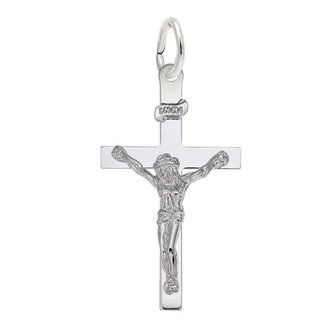 Rembrandt CharmsÂ® Crucifix in Sterling Silver