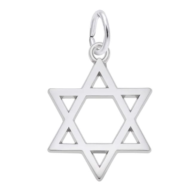 Rembrandt CharmsÂ® Star of David in Sterling Silver