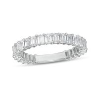 2-1/2 CT. T.w. Certified Emerald-Cut Lab-Grown Diamond Eternity Anniversary Band in 14K White Gold (F/Vs2)