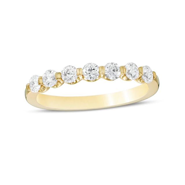 1/2 CT. T.w. Diamond Seven Stone Anniversary Band in 14K Gold