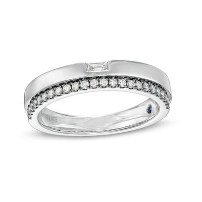 Vera Wang Love Collection Limited Edition 1/3 CT. T.w. Diamond Wedding Band in 14K White Gold