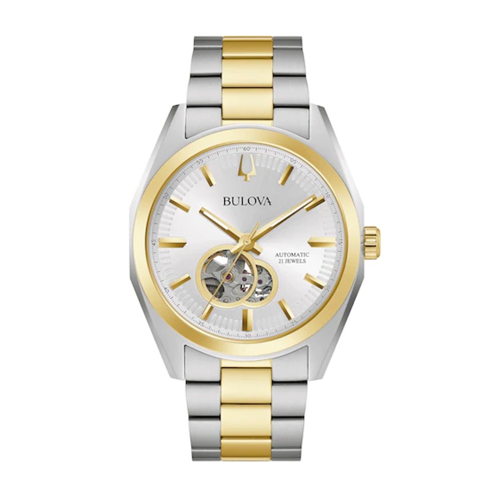 Ladies' Citizen Eco-Drive® Silhouette Crystal Gold-Tone Watch with  Mother-of-Pearl Dial (Model: EM0773-54D) | Zales