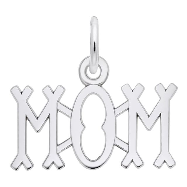 Rembrandt CharmsÂ® Mom in Sterling Silver