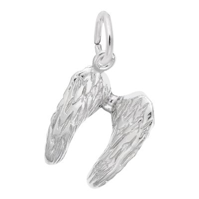 Rembrandt CharmsÂ® Angel Wing in Sterling Silver