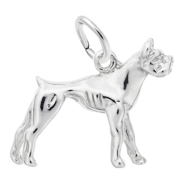 Rembrandt CharmsÂ® Boxer in Sterling Silver