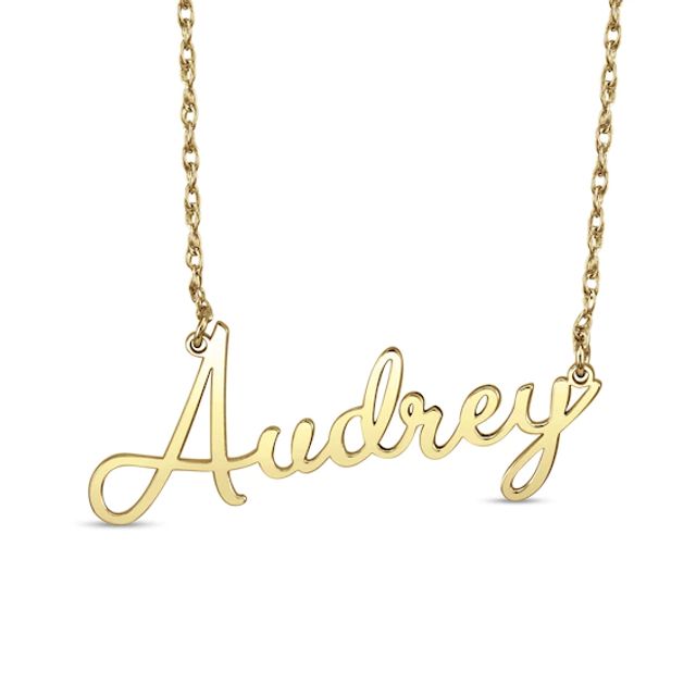 Cursive Name Necklace (1 Line)