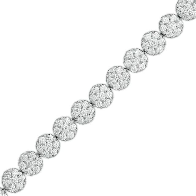 10 CT. T.w. Composite Diamond Line Bracelet in 10K White Gold