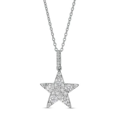 Marilyn Monroeâ¢ Collection 3/4 CT. T.w. Diamond Star Pendant in 10K White Gold