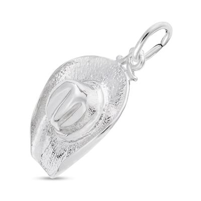 Rembrandt CharmsÂ® Cowboy Hat in Sterling Silver