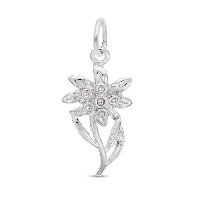 Rembrandt CharmsÂ® Edelweiss in Sterling Silver