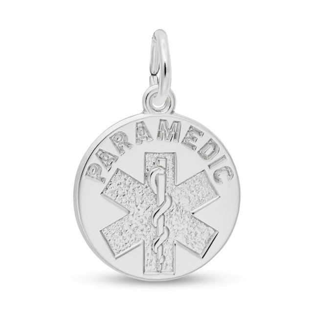 Rembrandt CharmsÂ® Paramedic Disc in Sterling Silver