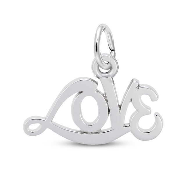 Rembrandt CharmsÂ® Love in Sterling Silver
