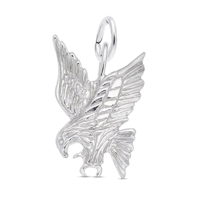 Rembrandt CharmsÂ® Eagle in Sterling Silver