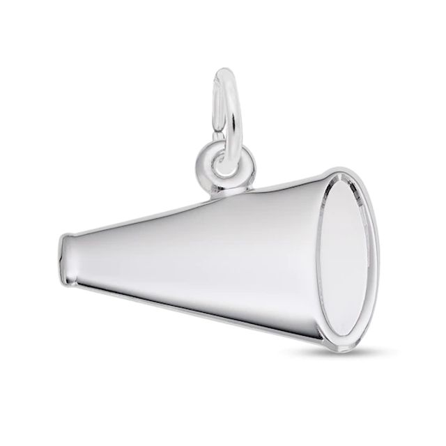 Rembrandt CharmsÂ® Megaphone Horn in Sterling Silver