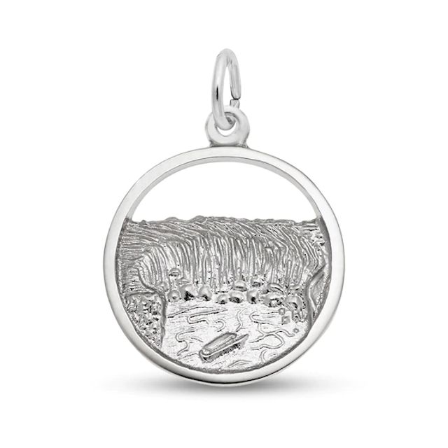 Rembrandt CharmsÂ® Niagara Falls in Sterling Silver