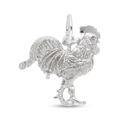 Rembrandt CharmsÂ® Rooster in Sterling Silver