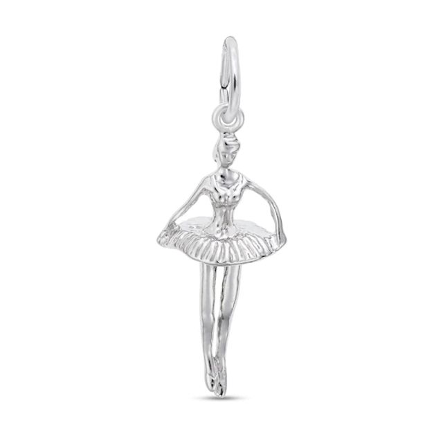 Rembrandt CharmsÂ® Ballerina in Sterling Silver