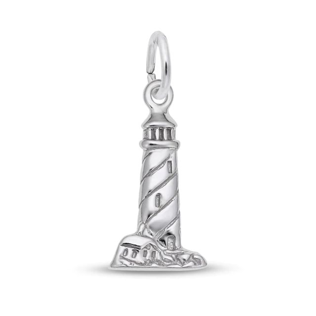 Rembrandt CharmsÂ® Lighthouse in Sterling Silver