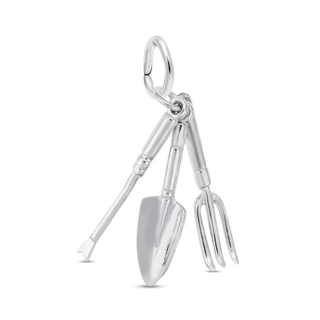 Rembrandt CharmsÂ® Gardening Tools in Sterling Silver
