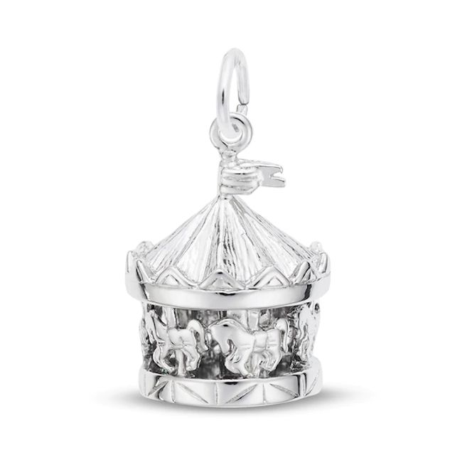 Rembrandt CharmsÂ® Carousel in Sterling Silver