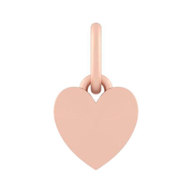 Engravable Heart Charm (1-2 Lines)