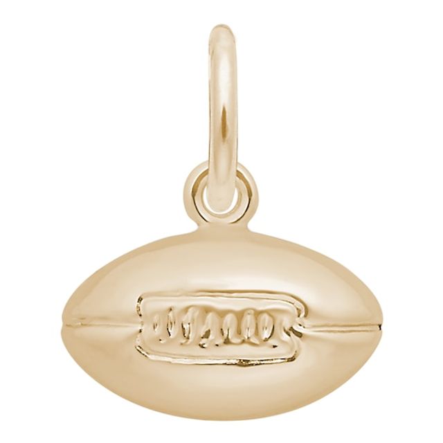 Rembrandt CharmsÂ® Football in 14K Gold