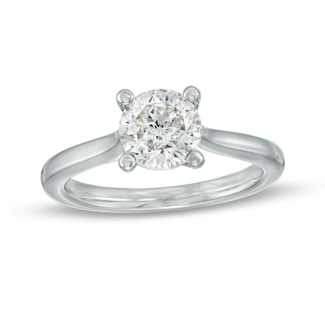 Celebration Infiniteâ¢ 1-1/2 CT. Certified Diamond Solitaire Engagement Ring in 14K White Gold (I/Si2)