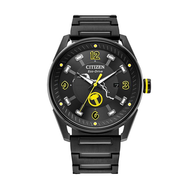 Men's Citizen Eco-DriveÂ® Â©Marvel Avengers Thor Black Watch (Model: Bm6987-50W)