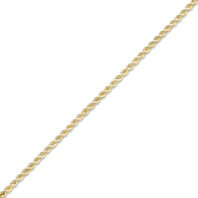 Child's 1.6mm Glitter Rope Chain Bracelet in Hollow 14K Gold â 6.0"
