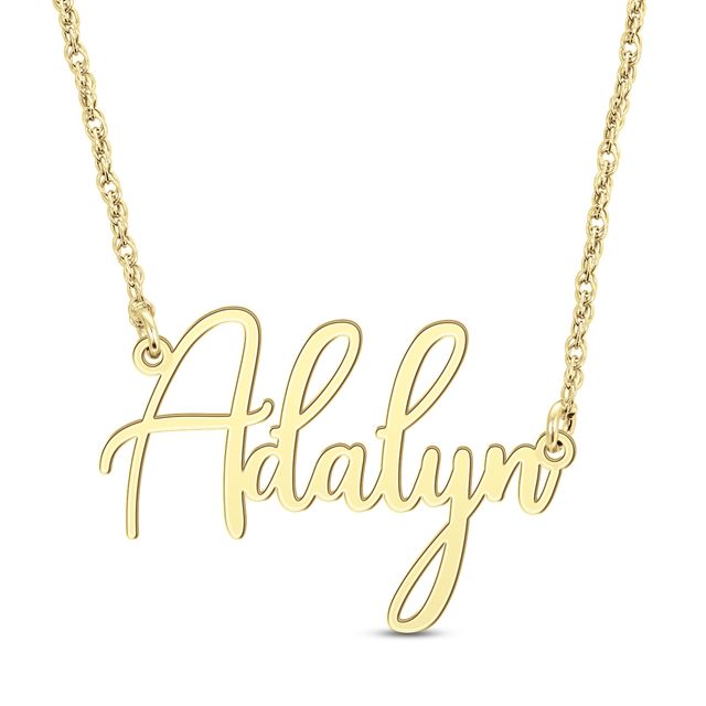 Cursive Name Necklace (1 Line)