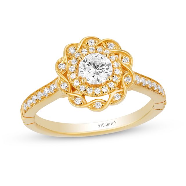 3.50CT Pear-Shaped Diamond Enchanted Disney Rapunzel Frame Twist Engagement  Ring | eBay