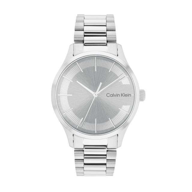 Calvin Klein Watch with Grey Sunray Dial (Model: 25200036)