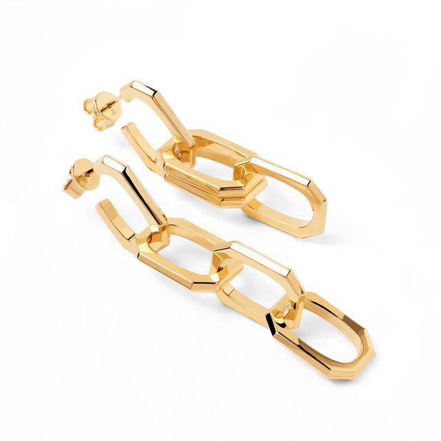 PDPAOLAâ¢ at Zales Chain Link Drop Earrings in Brass with 18K Gold Plate