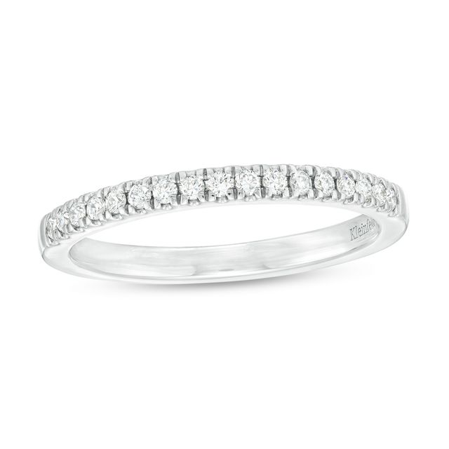 KleinfeldÂ® x Zales 1/5 CT. T.w. Certified Lab-Created Diamond Anniversary Band in Platinum (F/Vs2)