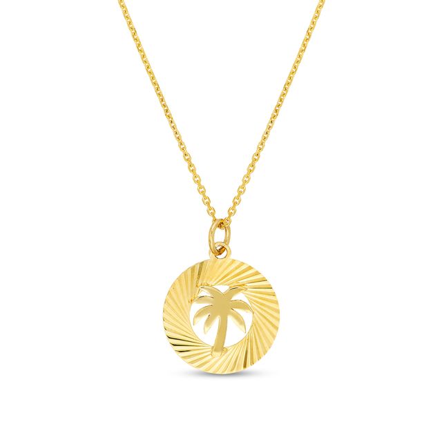 Palm Tree Necklace – Folk Tattoo and Collective