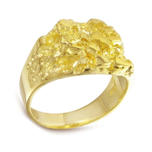 Nugget Ring in 10K Gold