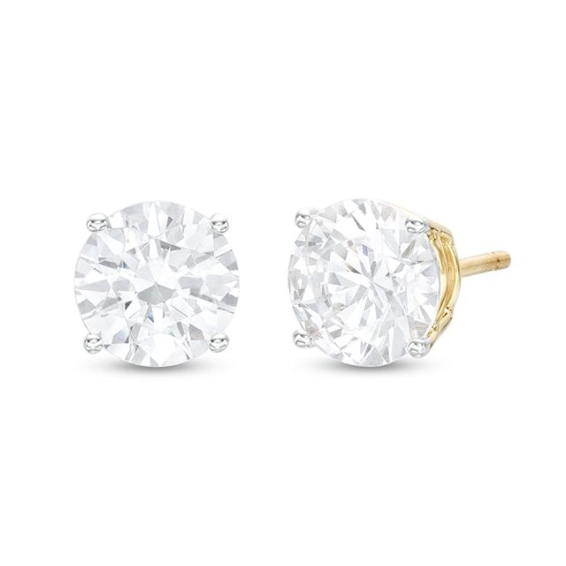 Zales 1 Ct. T.W. Certified Diamond Solitaire Stud Earrings