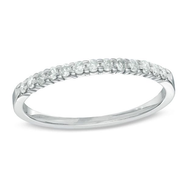 Previously Owned - 1/5 CT. T.w. Diamond Anniversary Band in Sterling Silver